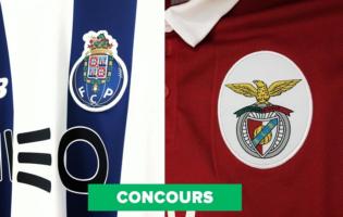 Remportez votre maillot de Benfica ou du FC Porto